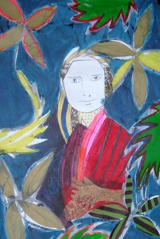 200 x 300 cm Acryl auf Papier 2008